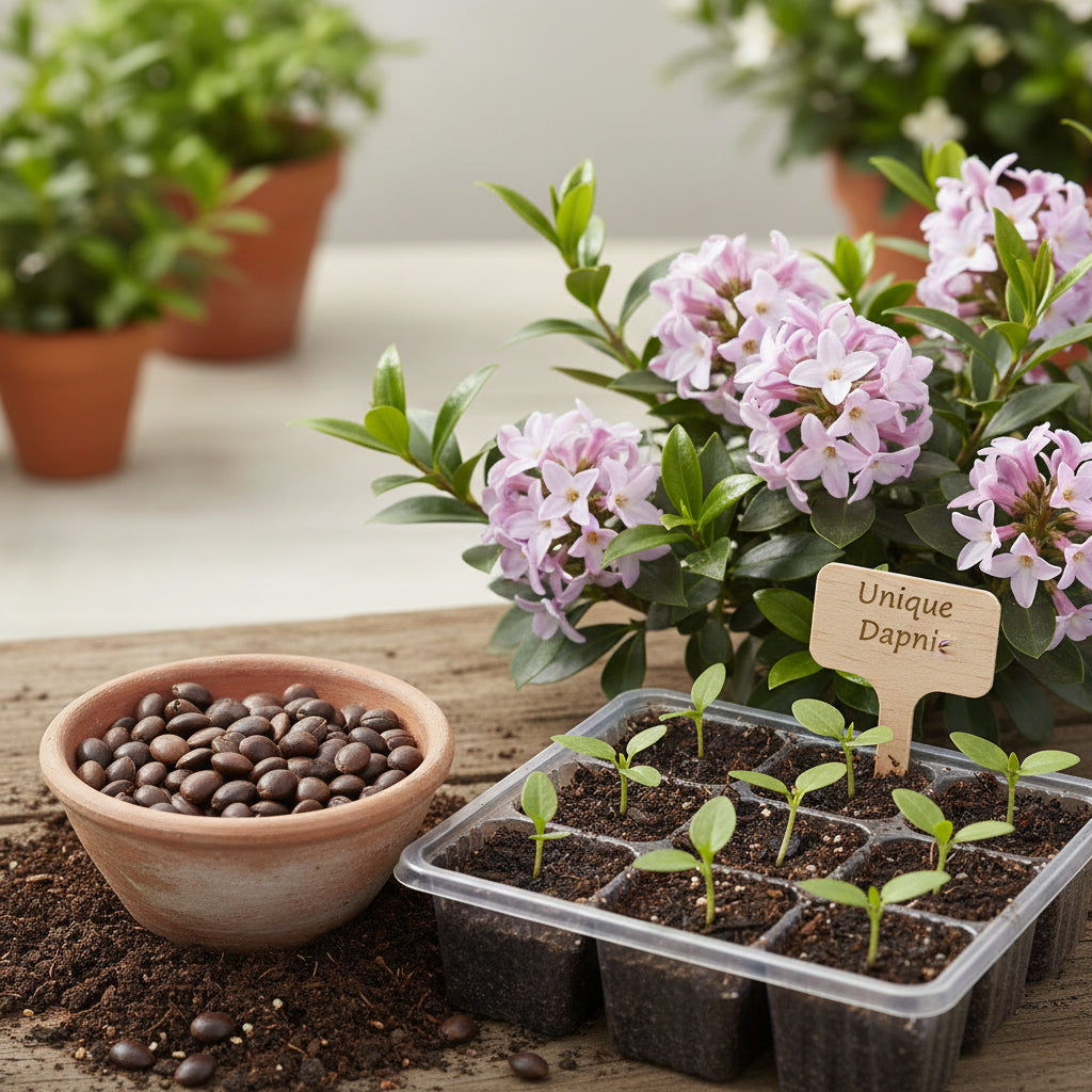 Daphne Flower Seeds – Winter Blooming Fragrant Pink Flowers
