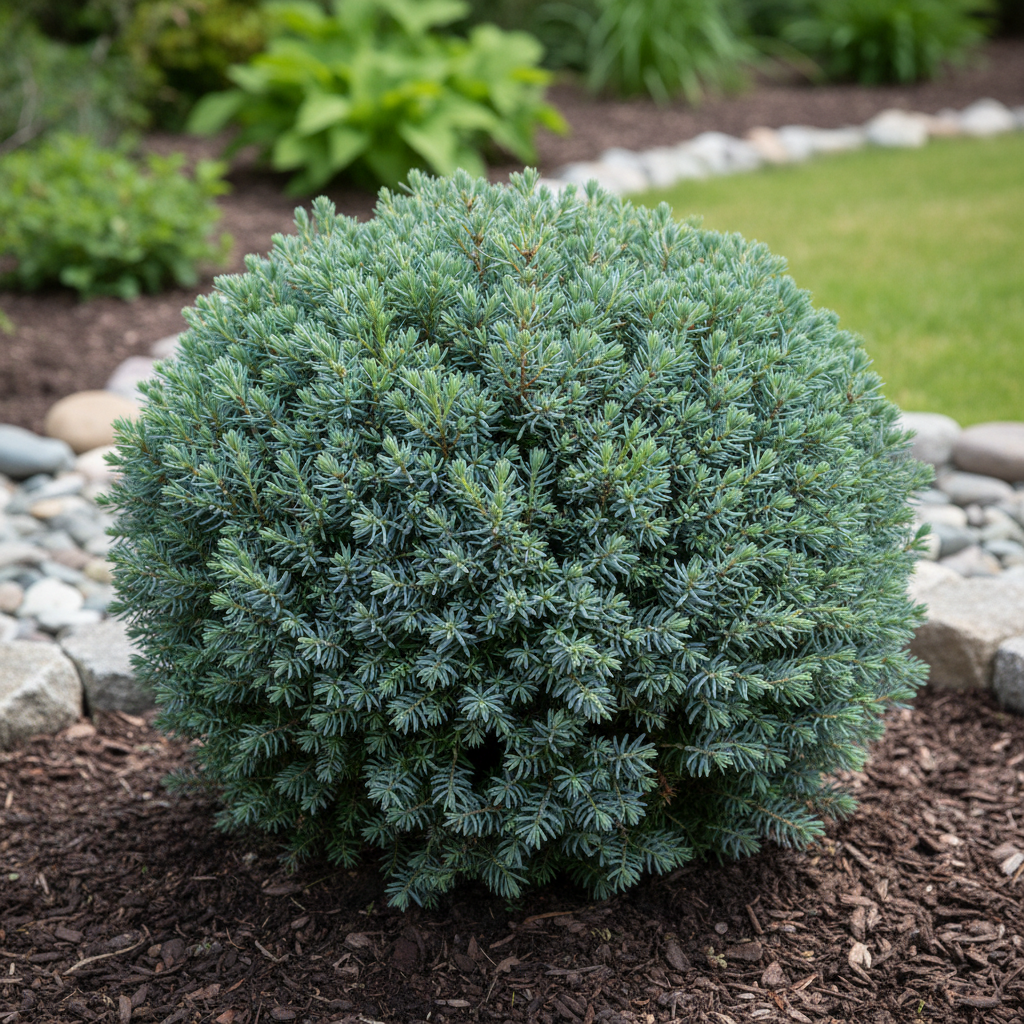 Soft Pink Ruffled Hydrangea – Compact Evergreen Shrub