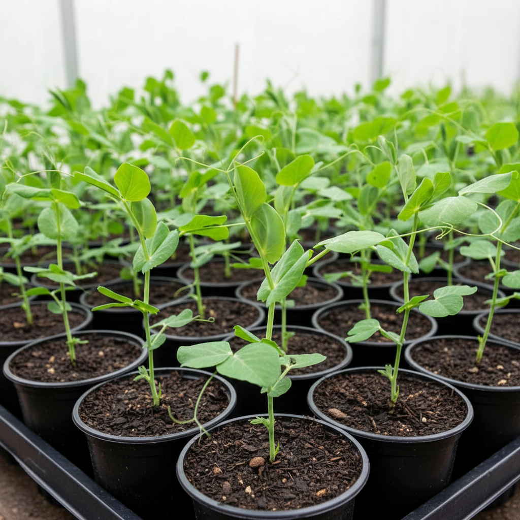 Meteor Pea Vegetable Seeds – Heirloom Snow Pea Variety for Home Gardening