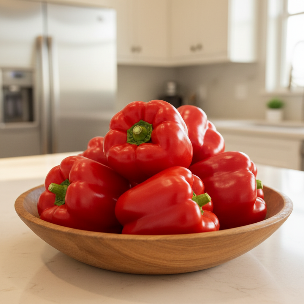 Red Manzano Chili Pepper Seeds (Capsicum pubescens) for Home Gardening