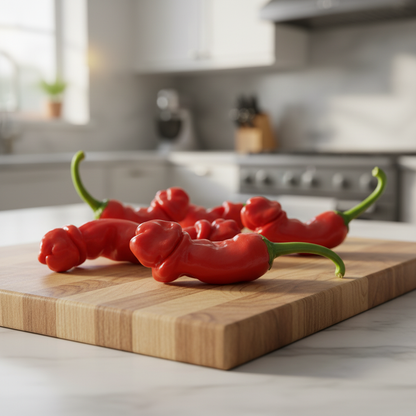 Peter Pepper Red Hot Pepper Seeds – Unique Heirloom Chili for Home Gardening