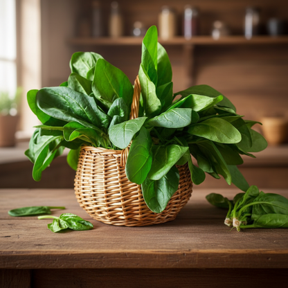 Baby’s Leaf Spinach Seeds – Fresh & Nutritious Leafy Greens for Home Gardening