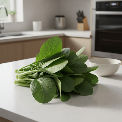 Kashmiri Saag Seeds – Heirloom Leafy Green Seeds for Home & Kitchen Gardens