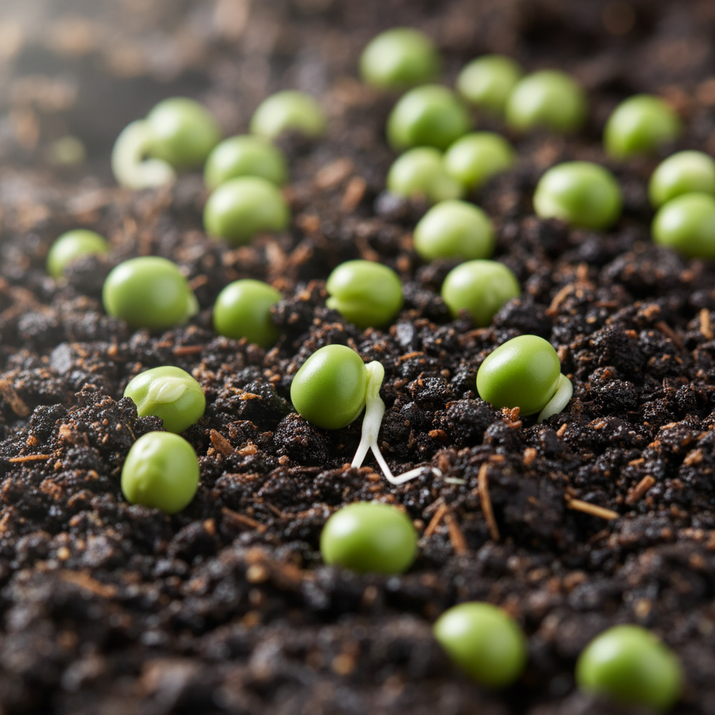 Hurst Green Shaft Pea Seeds – Heirloom English Garden Vegetable Seeds