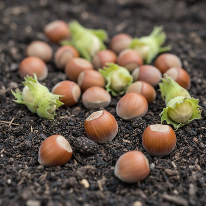 Beaked Hazelnut Seeds (Corylus cornuta) – Hardy Nut Tree Seeds for Gardening