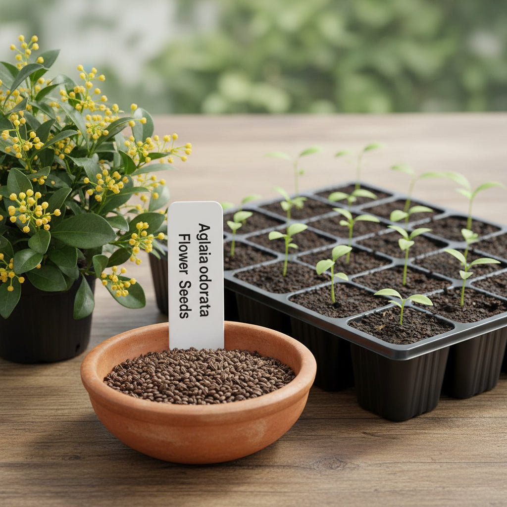 Premium Aglaia Odorata Flower Seeds (30 Pcs) – Fragrant Golden Blooms