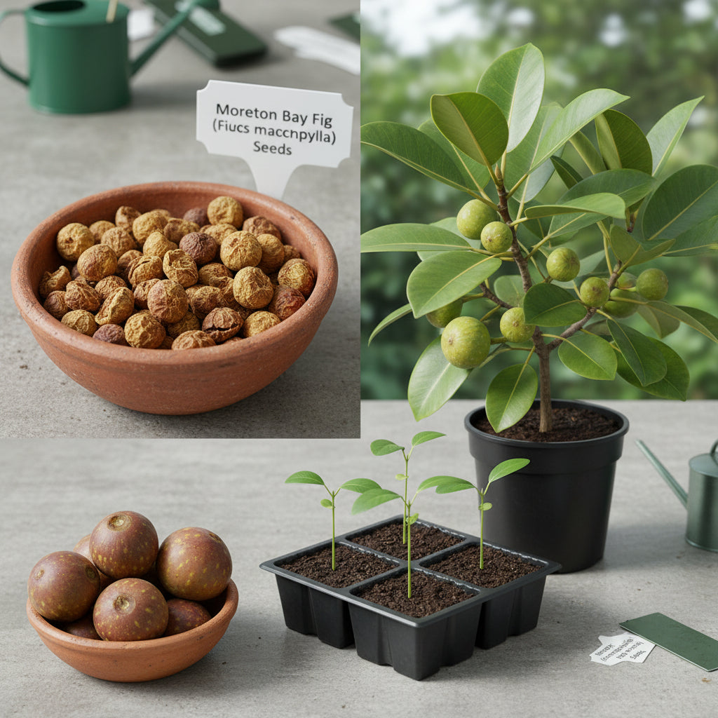 Moreton Bay Fig Tree Seeds (Ficus macrophylla) – Rare Ornamental Tree Seeds