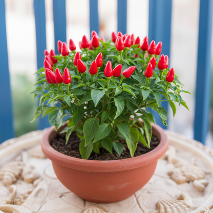 Carolina Reaper Pepper Seeds for Planting & Gardening – Extremely Hot Chili Variety