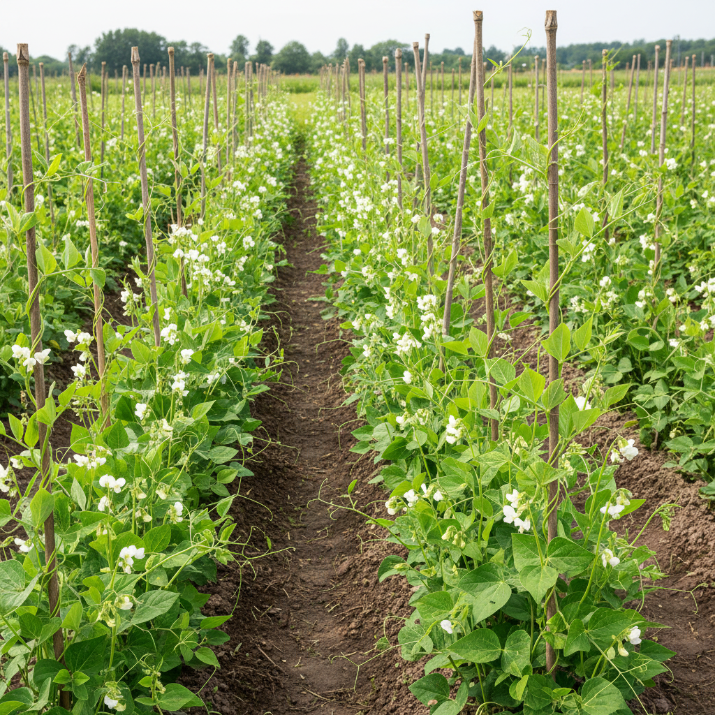 Organic Broad Bean Seeds Aquadulce Claudia – Premium Heirloom Beans for Home Gardening