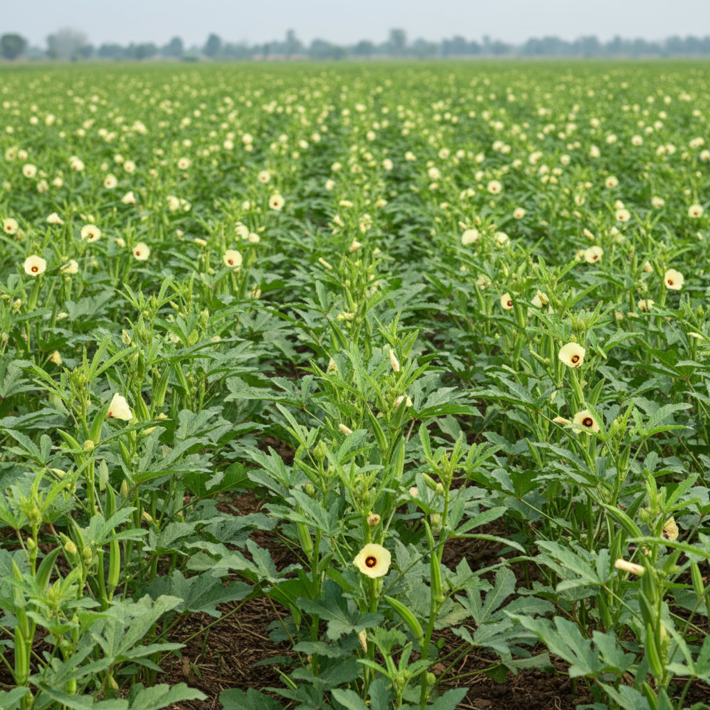Okra Heirloom Mix Seeds for Planting & Gardening – Premium Quality Non-GMO Varieties