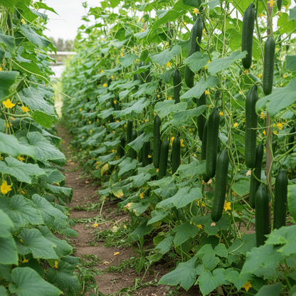 Tyria Cucumber Seeds – High Yield Greenhouse & Outdoor Variety