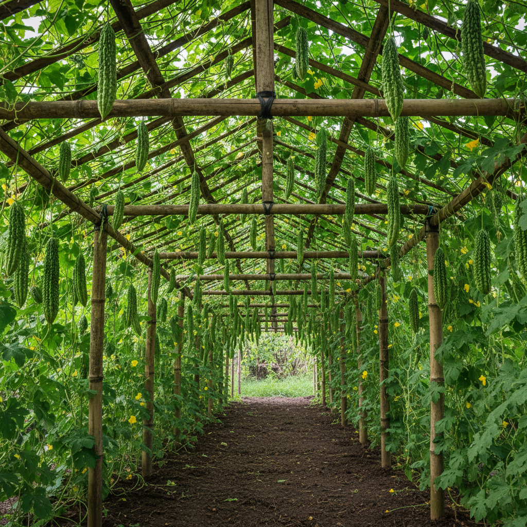 Bitter Gourd Extra Long Seeds – Premium Quality Extra Lengthy Harvest Variety
