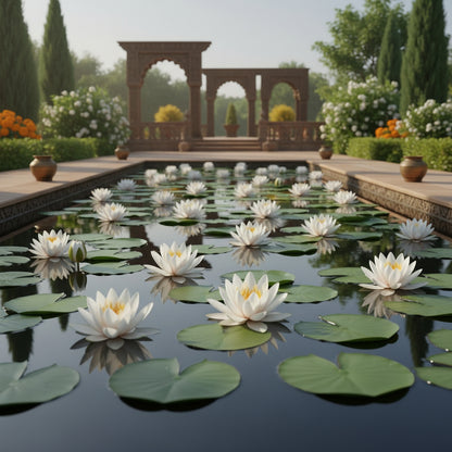 Premium White Lotus Flower Seeds – Sacred Aquatic Blooms