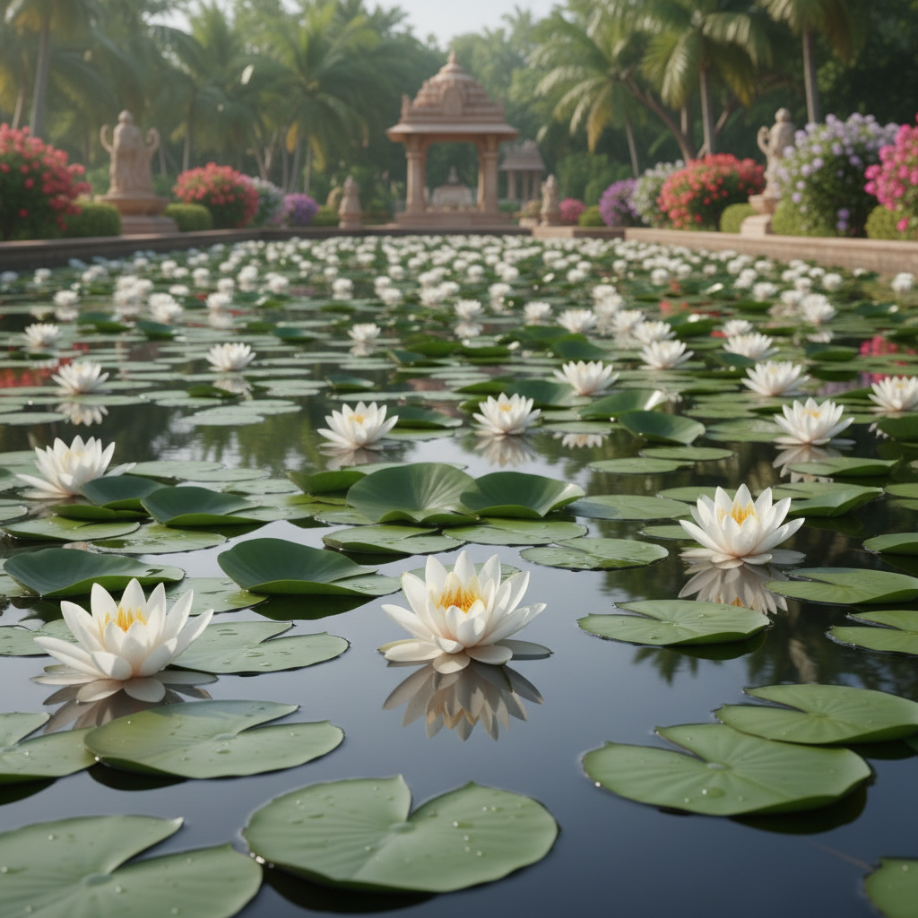 Premium White Lotus Flower Seeds – Sacred Aquatic Blooms