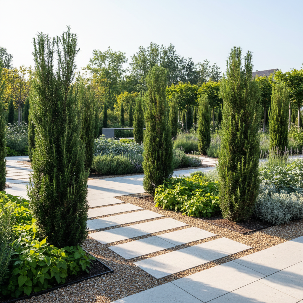 upright-evergreen-herb-seeds-narrow-vertical-growth-for-elegant-garden-accents