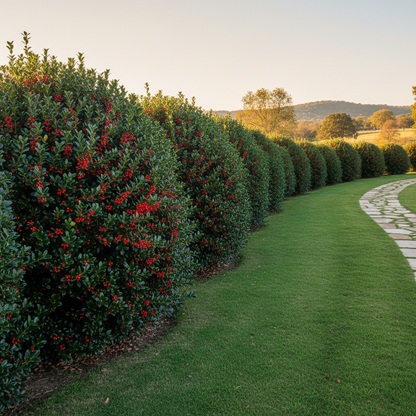 Yaupon Holly Seeds (Ilex vomitoria) – Evergreen Shrub with Ornamental Berries