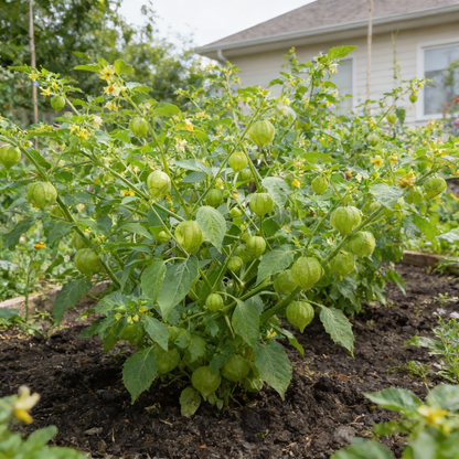 Tomatillo Verde Vegetable Seeds for Flavorful Mexican Dishes and Home Gardening