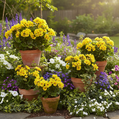 Yellow Geranium Flower Seeds – Rare Golden Blooms