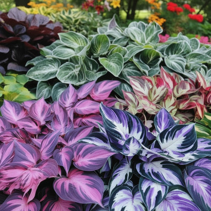 Mixed Hosta Lily Flower Seeds – Perennial Shade-Loving Ground Cover