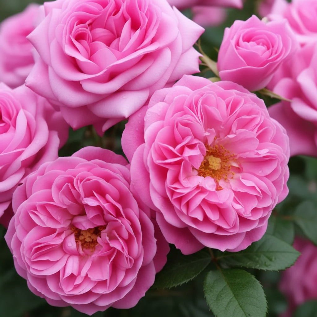 Pink Damascus Rose Flower Seeds – Classic Garden Pink Rose (100 pcs)